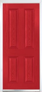 Composite-Four-Solid-Fire-Door